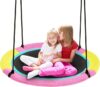 columpio saucer de 100 cm para niños -100 cm saucer tree swing for kids